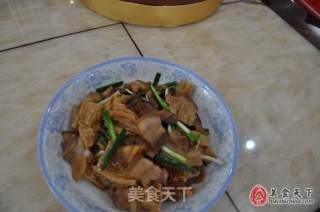 酱烩腩肉腐竹的做法