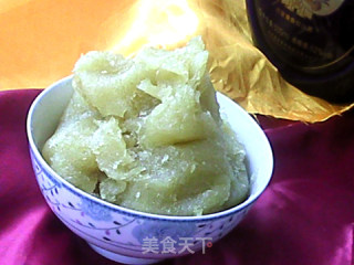本色冬蓉馅的做法