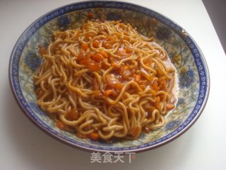韩式甜辣荞麦面的做法