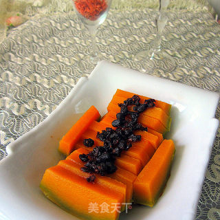 豆豉蒸南瓜的做法