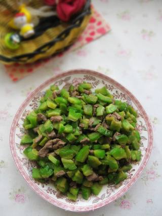 苦瓜牛肉粒的做法