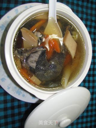 杏鲍菇乌鸡汤的做法