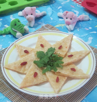 圆滴像月亮般的【月亮虾饼】的做法