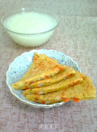 菱角蛋饼的做法