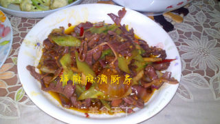 炒珺肝的做法