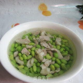 毛豆瘦肉汤的做法