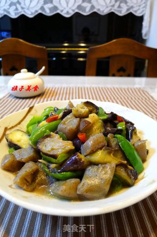 魔芋地三鲜的做法