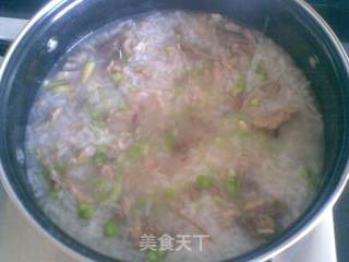 毛豆猪骨粥的做法