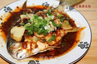 黄豆酱蒸仓鱼 —— 滋味 （超级下饭菜）