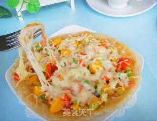 简易披萨的做法