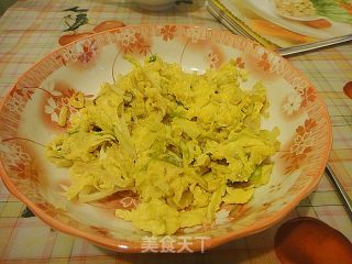 韭黄炒蛋的做法