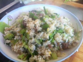 炒菜饭的做法