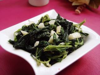 蒜香炒苋菜的做法