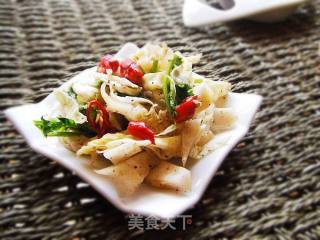 凉拌菜心的做法