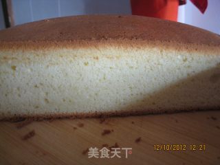 戚风蛋糕的做法