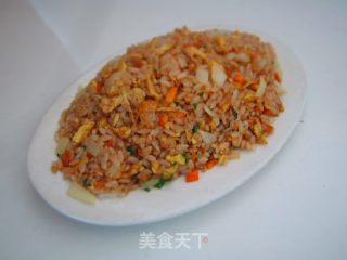花样炒饭的做法