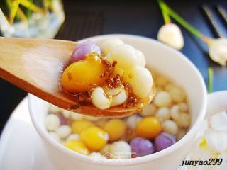 桂花芡实小圆子的做法