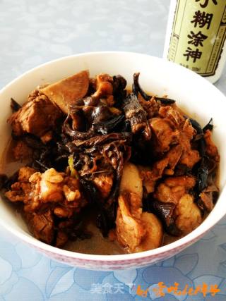 大骨炖榛蘑的做法