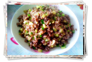 和酱油炒饭比美——蚝油黄瓜炒米饭的做法