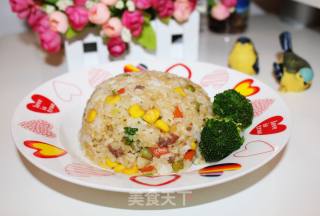 牛肉炒饭的做法