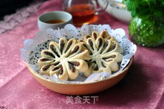 枣泥菊花酥的做法