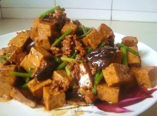 肉末豆腐的做法