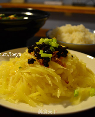 红顶土豆丝儿（凉拌土豆丝）的做法
