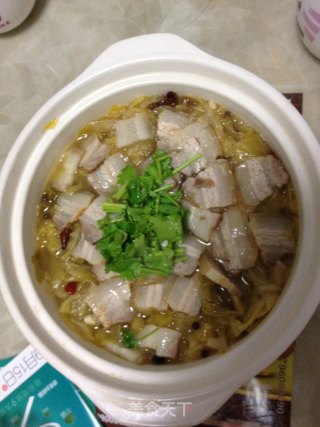 砂锅酸菜白肉的做法