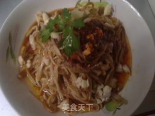 蚝油拌金针的做法