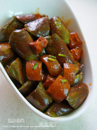 【茄子烧牛肉】的做法