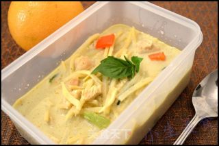 泰式绿咖喱鸡——Thai Green Curry Chicken的做法
