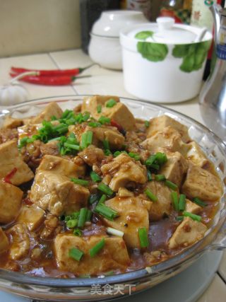 麻婆豆腐的做法