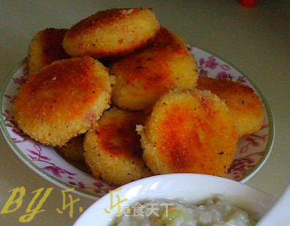 一日之计在于晨之可乐饼的做法
