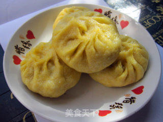 黄面素包子的做法