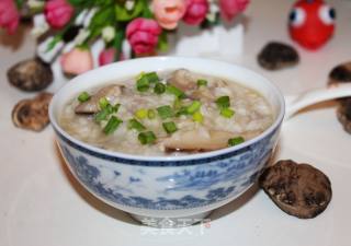 香菇瘦肉粥的做法