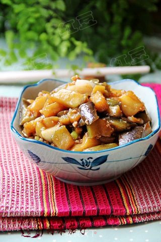 肉末茄子的做法