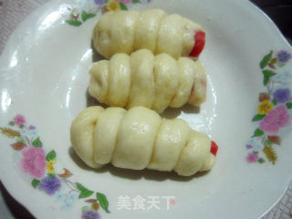中式毛毛虫热狗的做法
