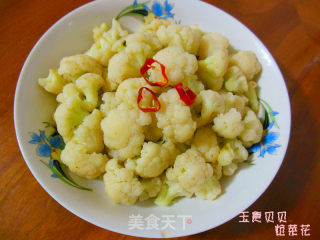 炝菜花——多一步骤更有滋味的做法