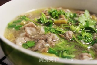美味肥牛汤的做法