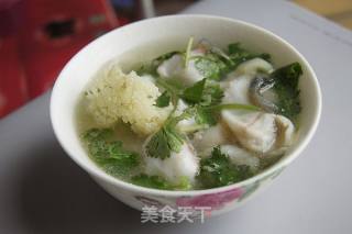 花菜鱼片汤的做法
