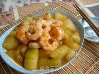虾仁冬瓜的做法