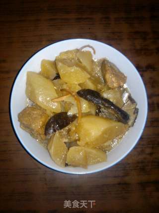 萝卜炖肉的做法