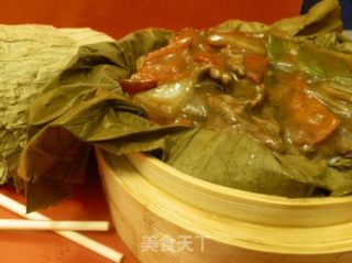 佳厨美味之《荷香牛肉饭》的做法
