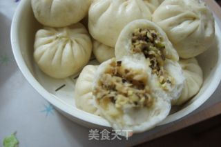 我家的好吃的素馅包子的做法