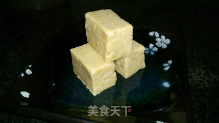 奶香栗子糕的做法