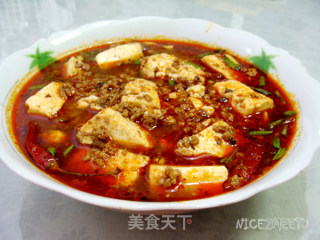 麻婆豆腐的做法