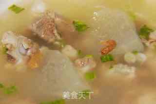 金钩冬瓜炖排骨汤的做法