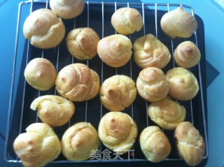 迷你泡芙——健康有好吃（无黄油版）的做法