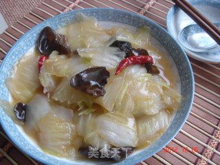 醋溜白菜的做法
