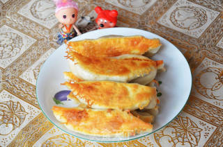 香酥味美的韭菜肉馅锅贴的做法